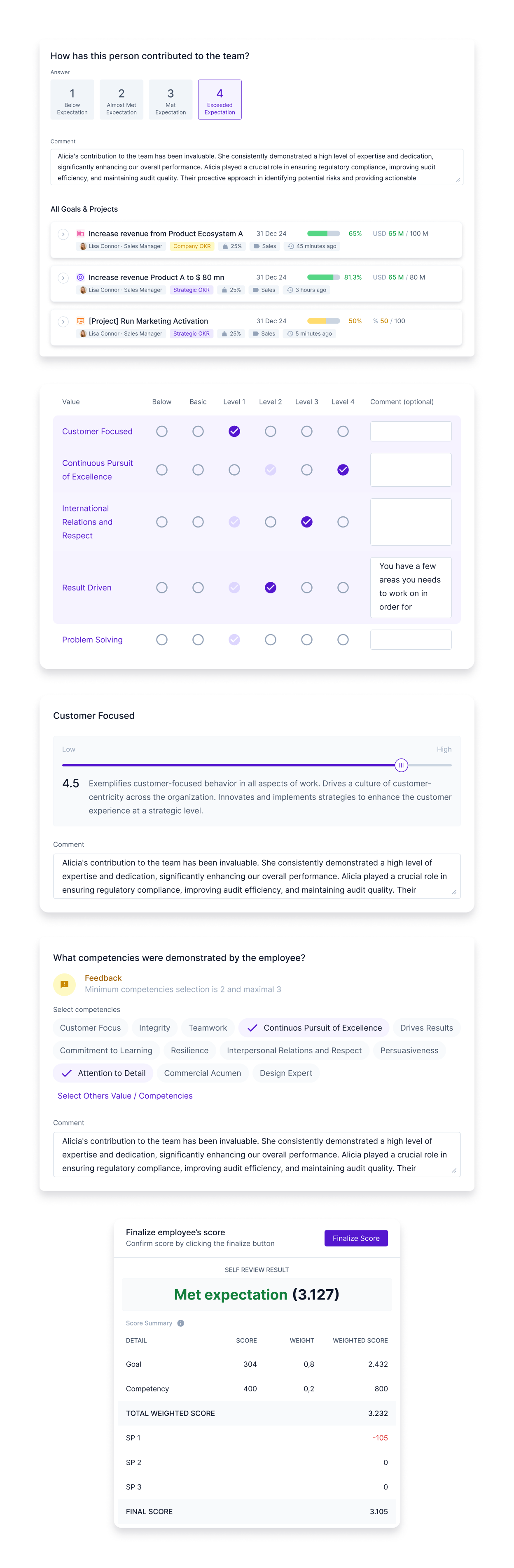 Ensure your HR and people operations managers conduct fair and accurate employee 360 reviews with Happy5
